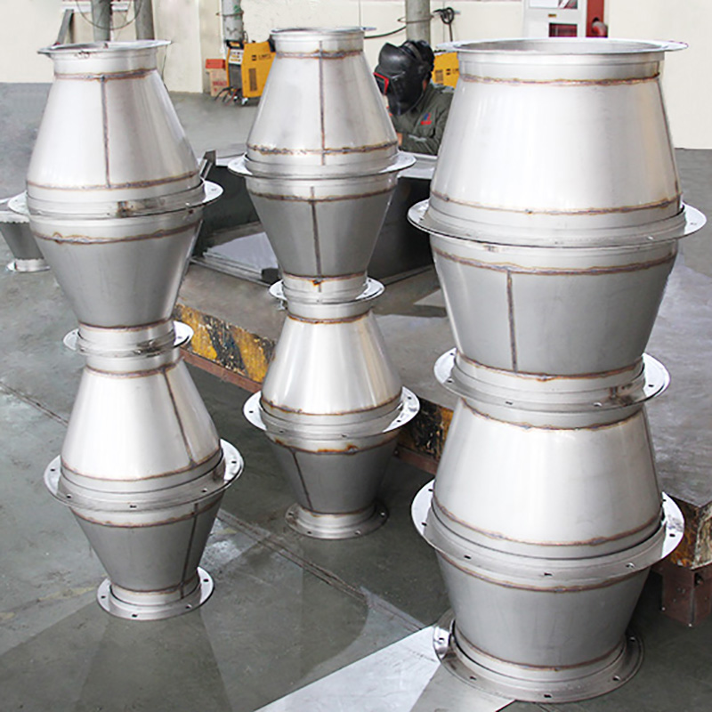 Variable diameter duct sizes