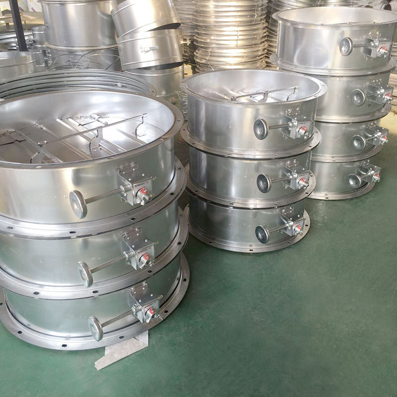 Round Manual Balancing Dampers
