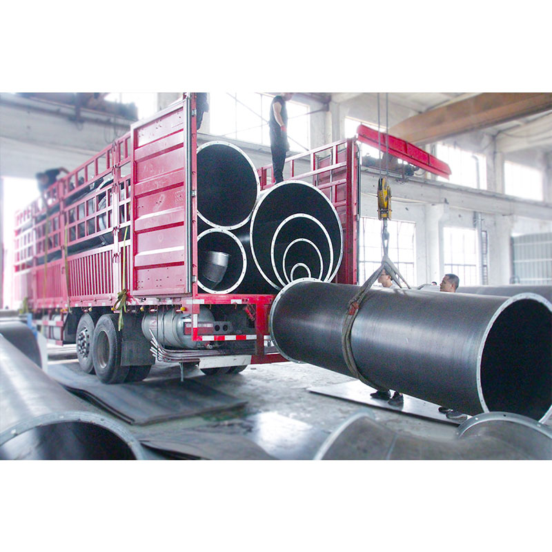 Carbon steel duct installation