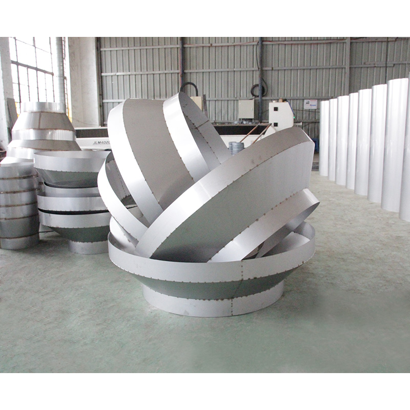 Variable diameter duct installation