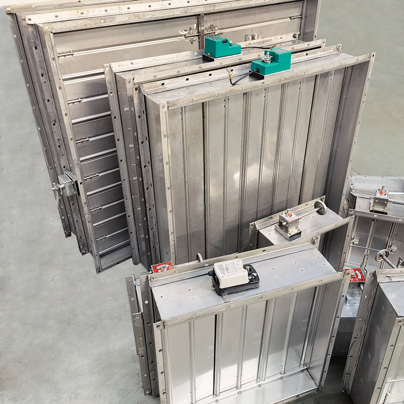 In-Line Back Draft Dampers