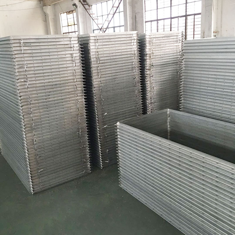 Rectangular duct flange
