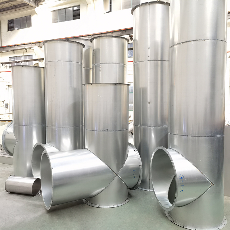 Galvanized welded duct