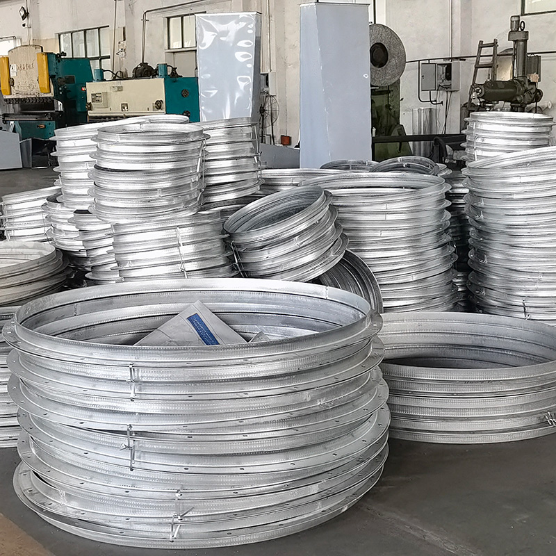 Angle steel flange