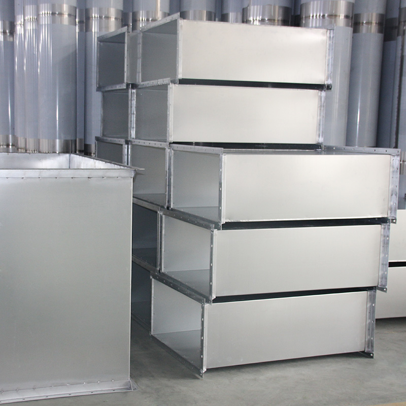 Welded rectangular duct