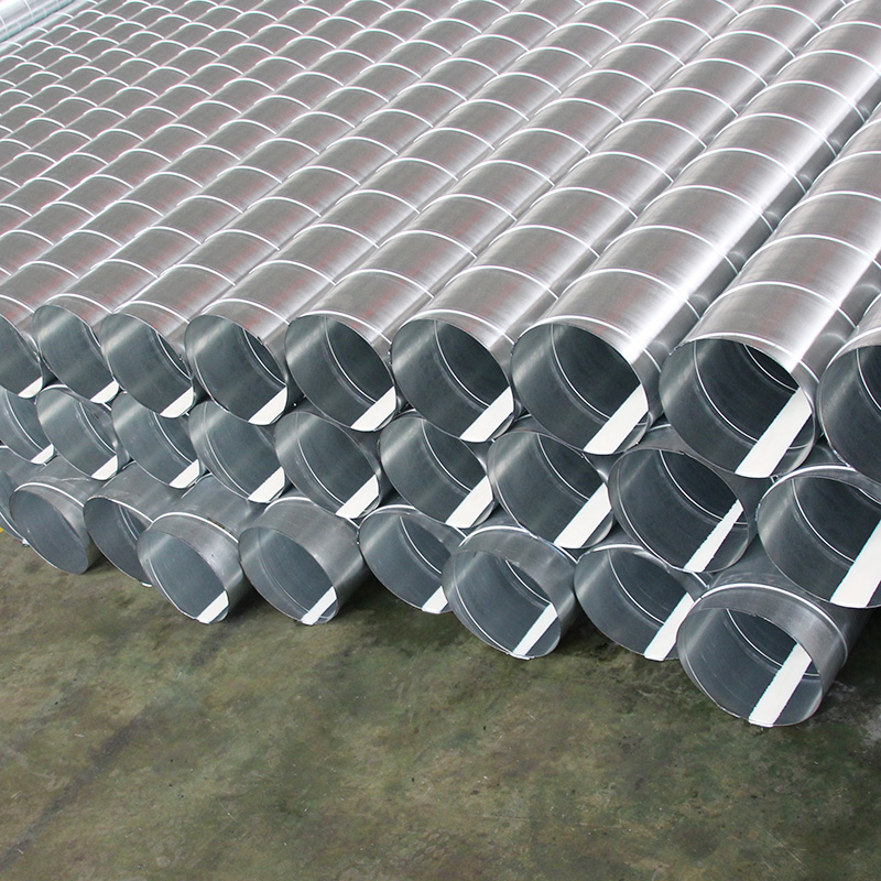 Galvanized Steel Rectangular Wall Stack Duct