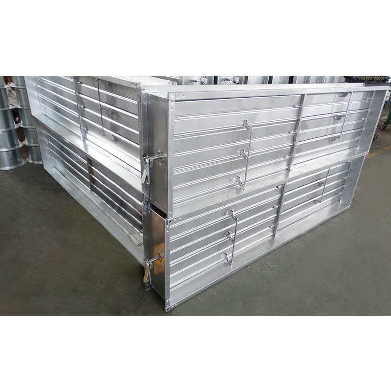 Single Blade Spiral Duct Round Balancing Damper