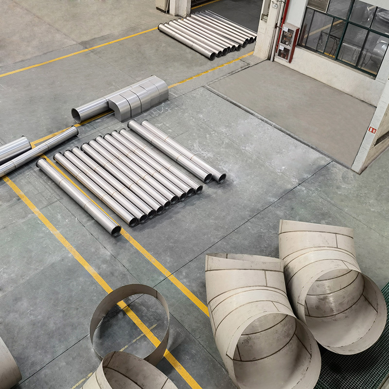 Sheet Metal Trunk Duct Elbow