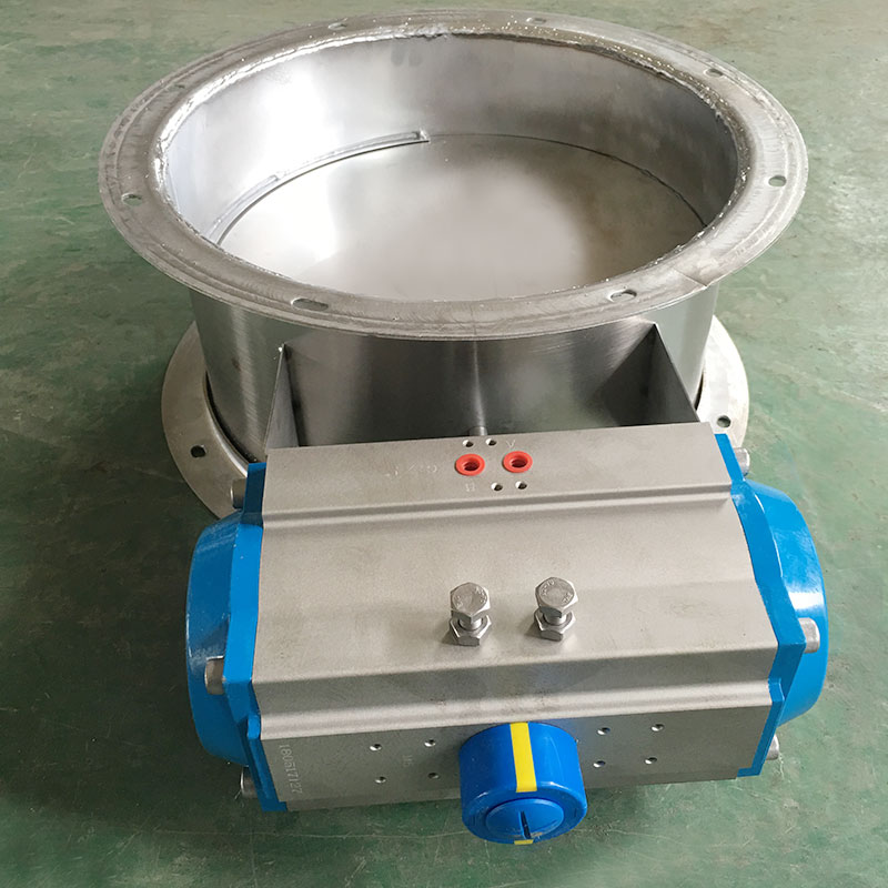 AC duct damper control