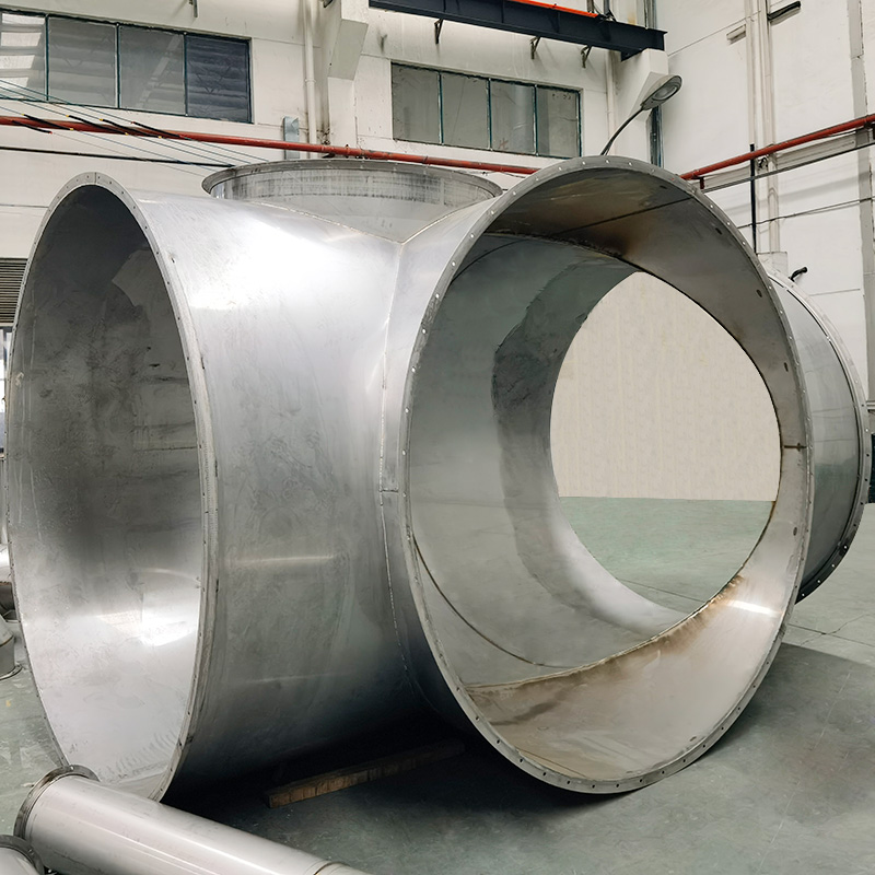 3 way duct pipe connector
