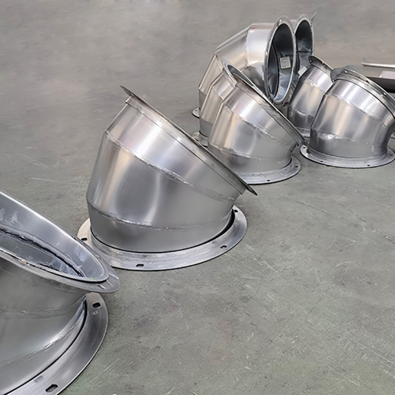 HVAC Duct Elbow with Radius Heel