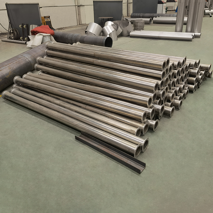 Stainless steel welded duct sizes