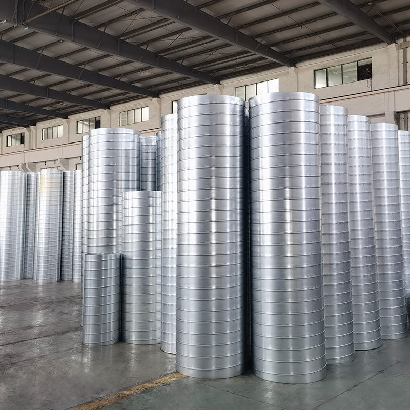 Galvanized spiral duct