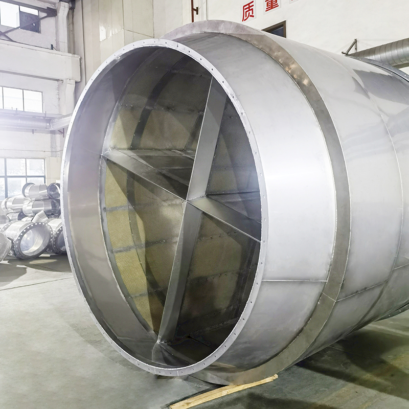 Duct silencer installation