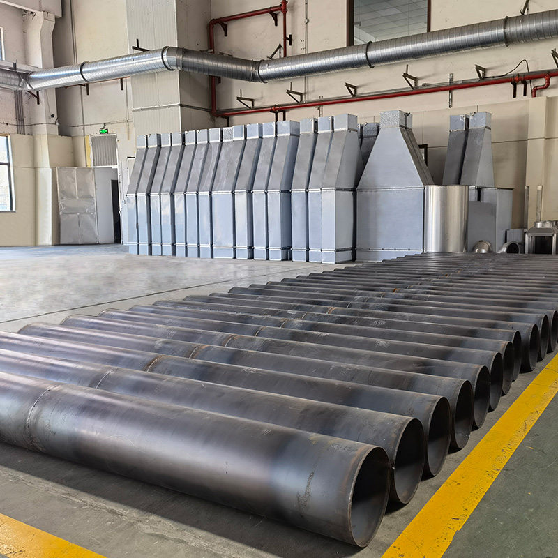 Carbon steel welded duct