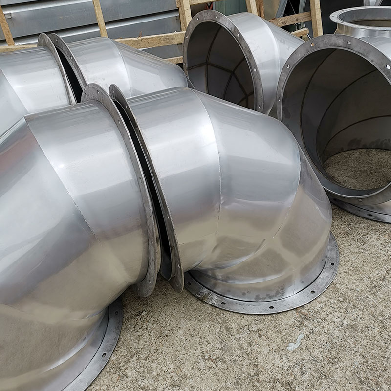 Sheet Metal Trunk Duct Elbow
