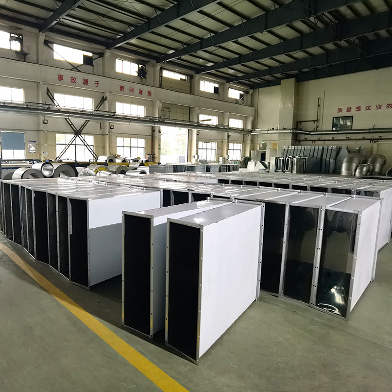 Flanged duct pipes