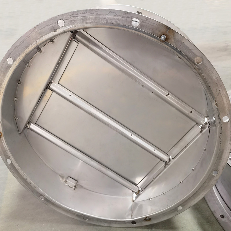 Inlined BackDraft Damper
